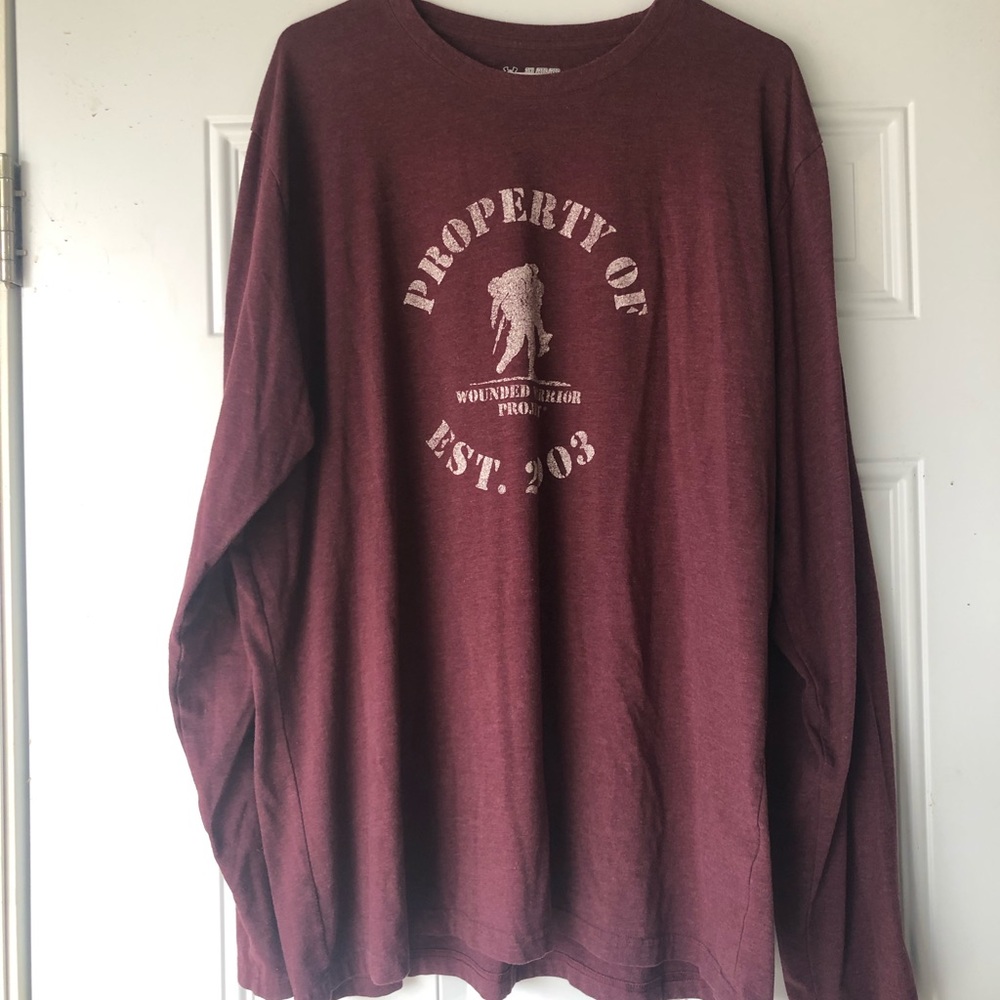 Long sleeve Under Armour Wounded Warrior Project